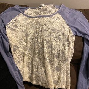 Speechless lace shirt